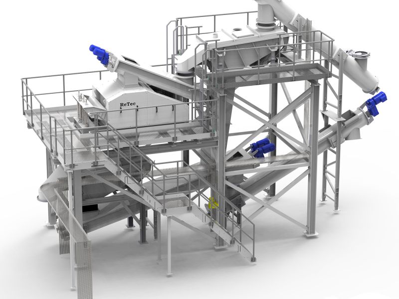 ReTec gypsum recycling system