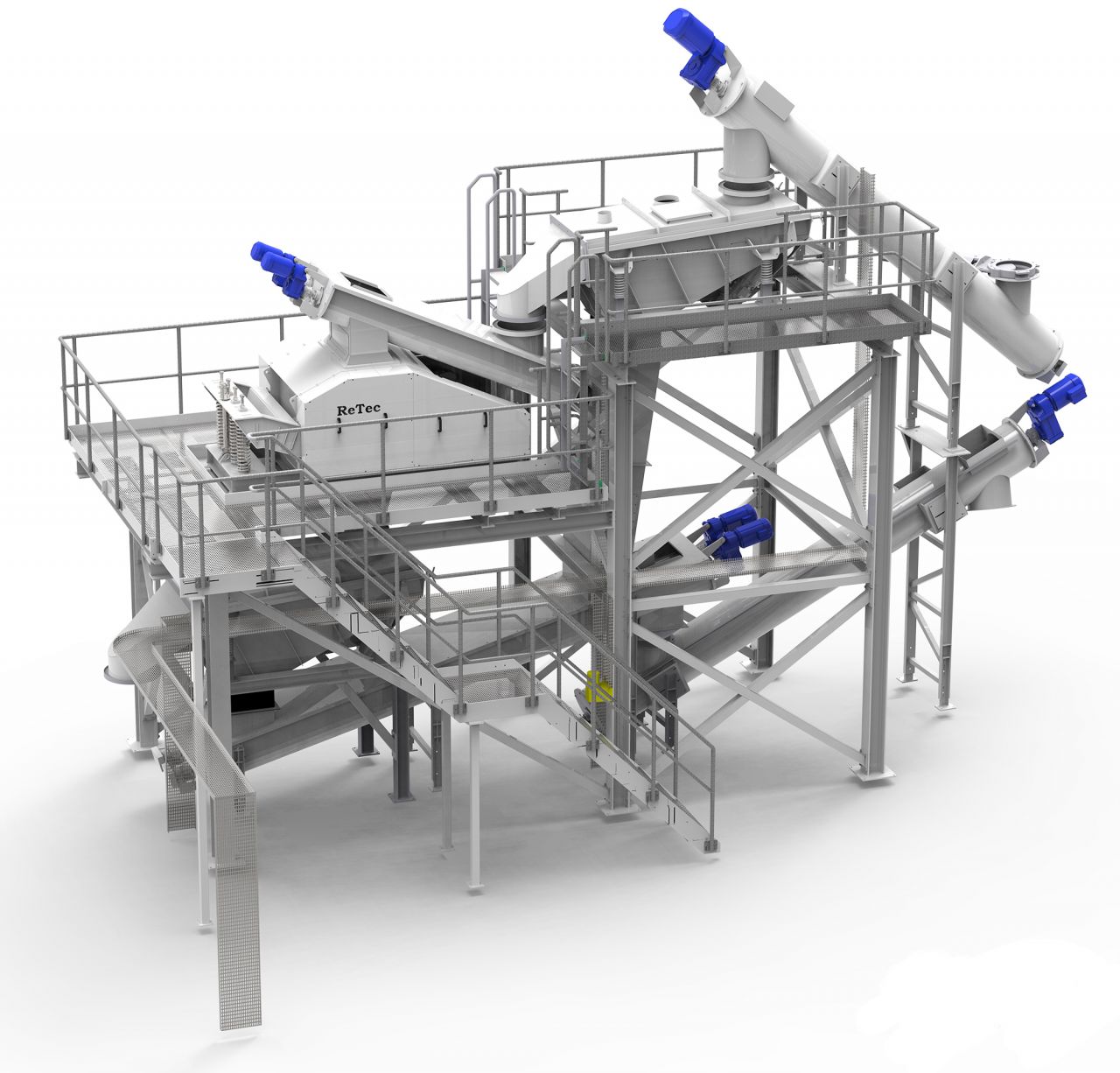 Gypsum recycling plants made by ReTec