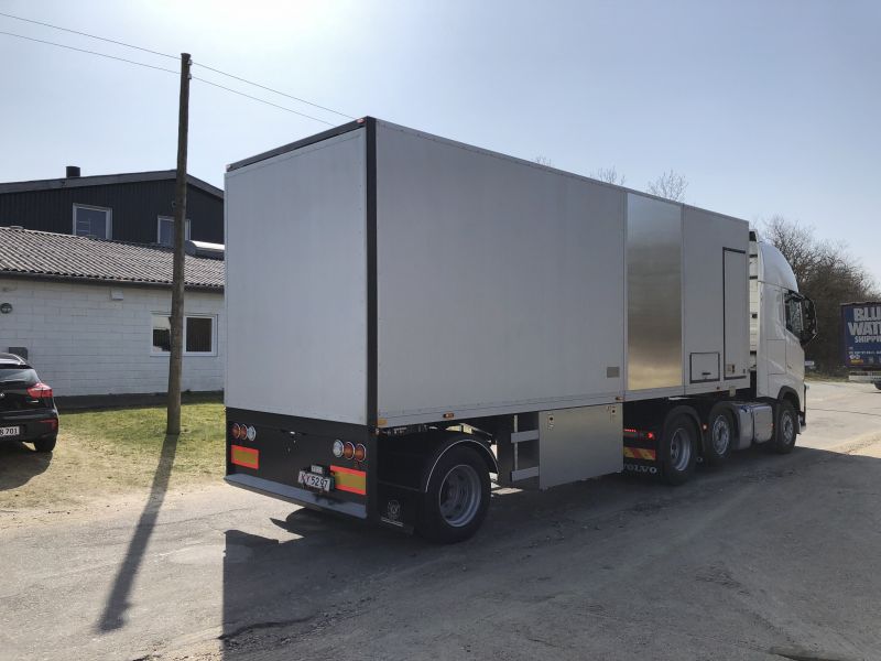 Mobile security truck leaves the factory