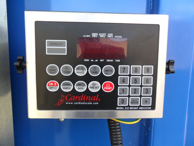 User panel - ReTec material doser system