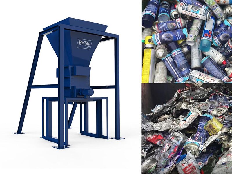 ReTec spray can perforator