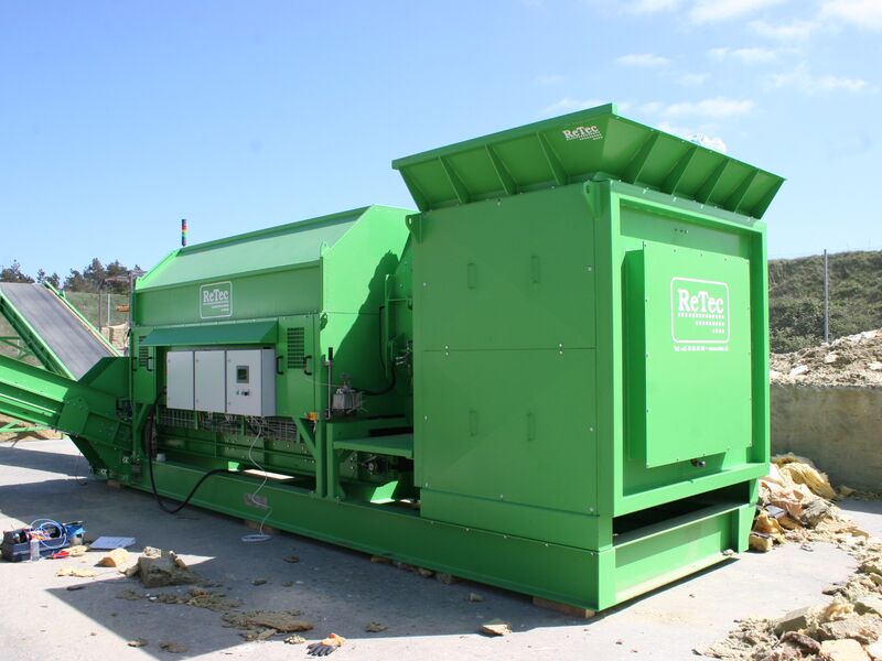 ReTec mineral wool recycler