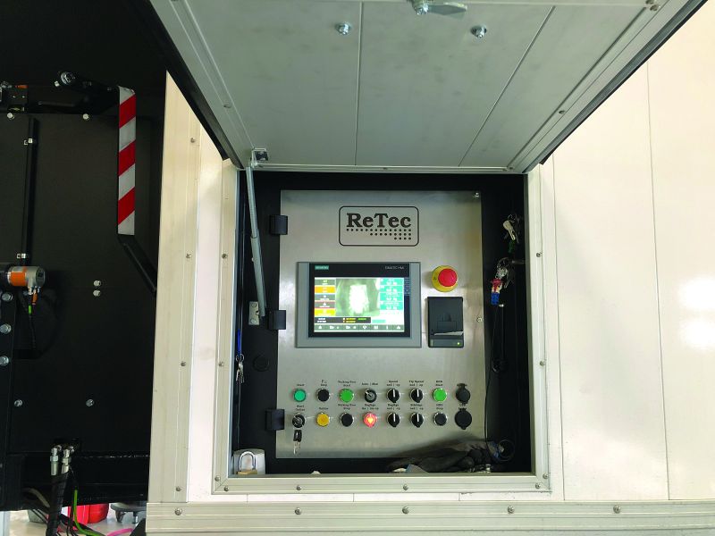 Touch panel security shredding - ReTec