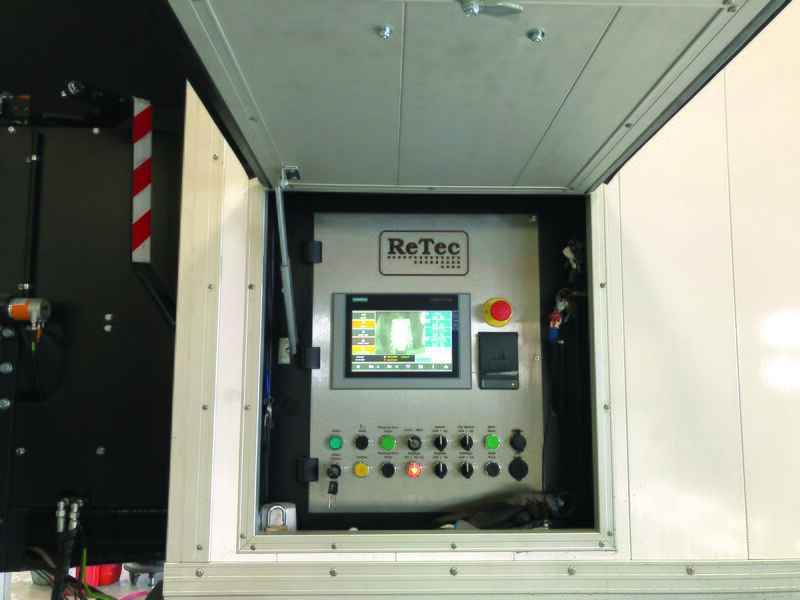 Touch panel security shredding - ReTec