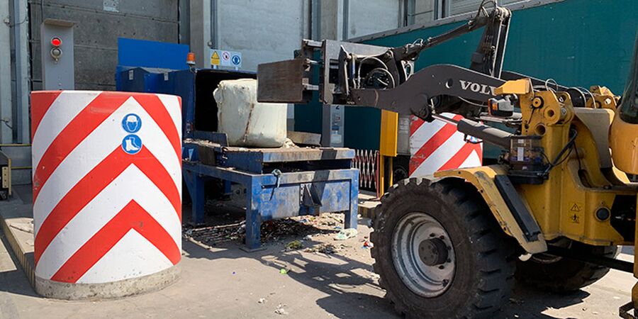 Bale opener - debaler