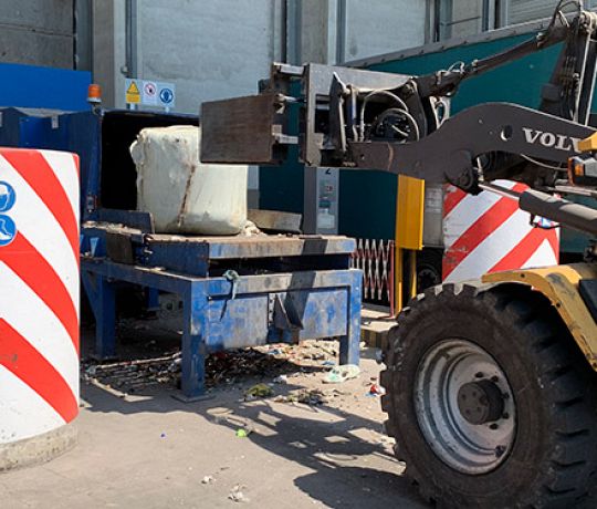 Bale opener - debaler