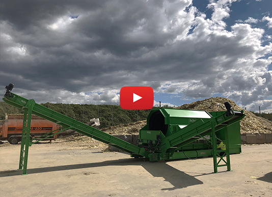 Video of ReTec Mineral wool recycler