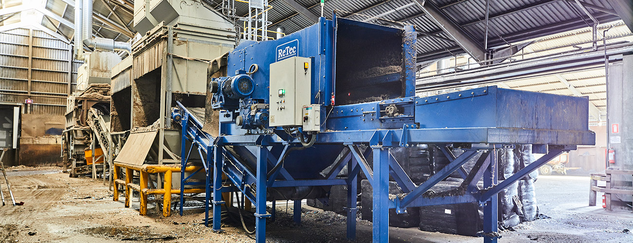 Bale-opener  ReTec-debaler